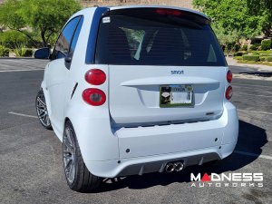 smart fortwo Performance Exhaust - 451 - SILA Concepts - Center Exit 
